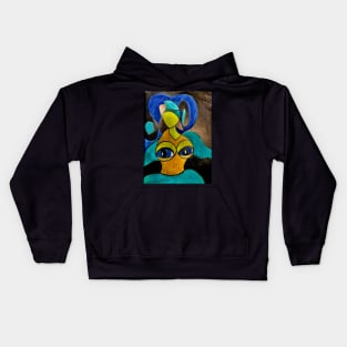 Boobs With A Hint Of Personality Kids Hoodie